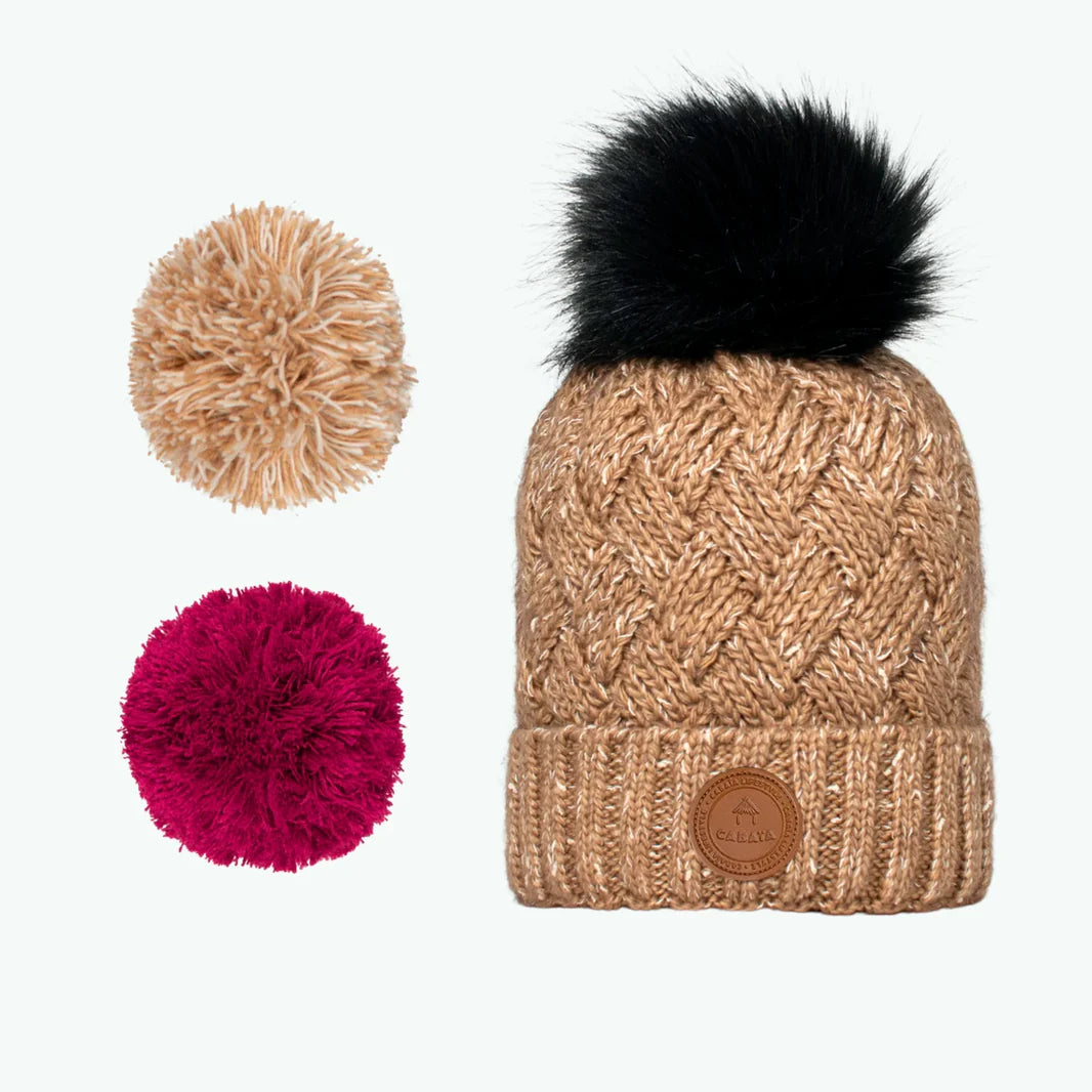 Bonnet Lynchburg + 3 Pompons - Cabaïa