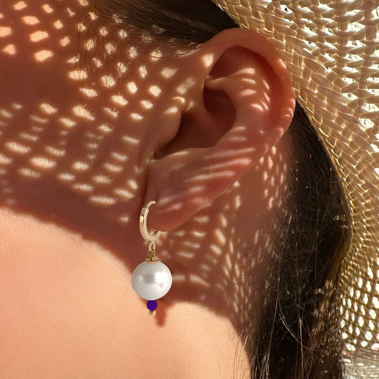 Mini Créoles Une Perle - La Môme Bijou