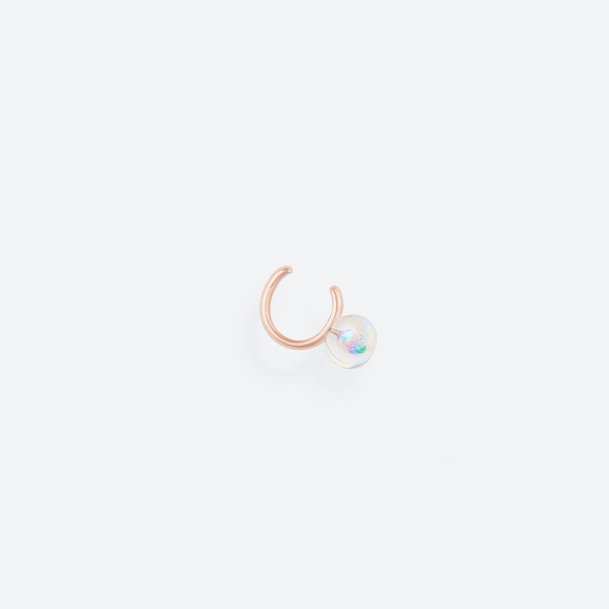 Bague d'oreille Ear Cuff avec une perle - La Môme Bijou