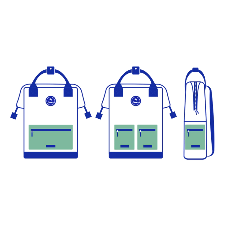 Pochette Small Comerica Park ( Poche latérale pour sac ) - Cabaïa