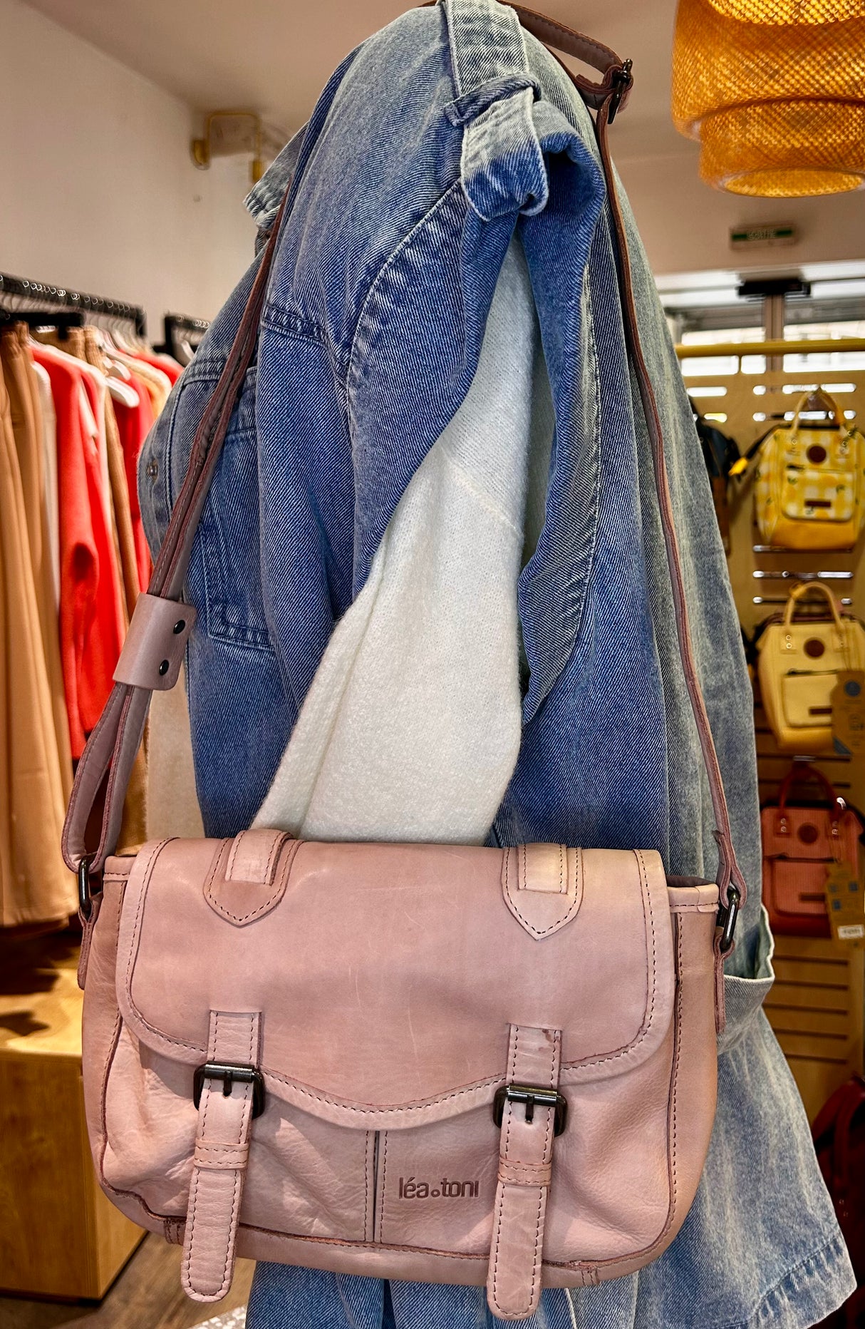 Sac Mini Loa Cuir Lisse - Léa Toni