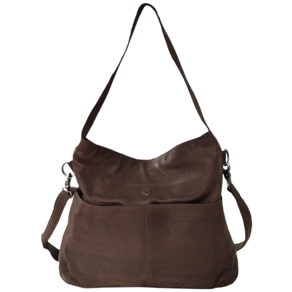 Sac Olivia Cuir Lisse - Léa Toni