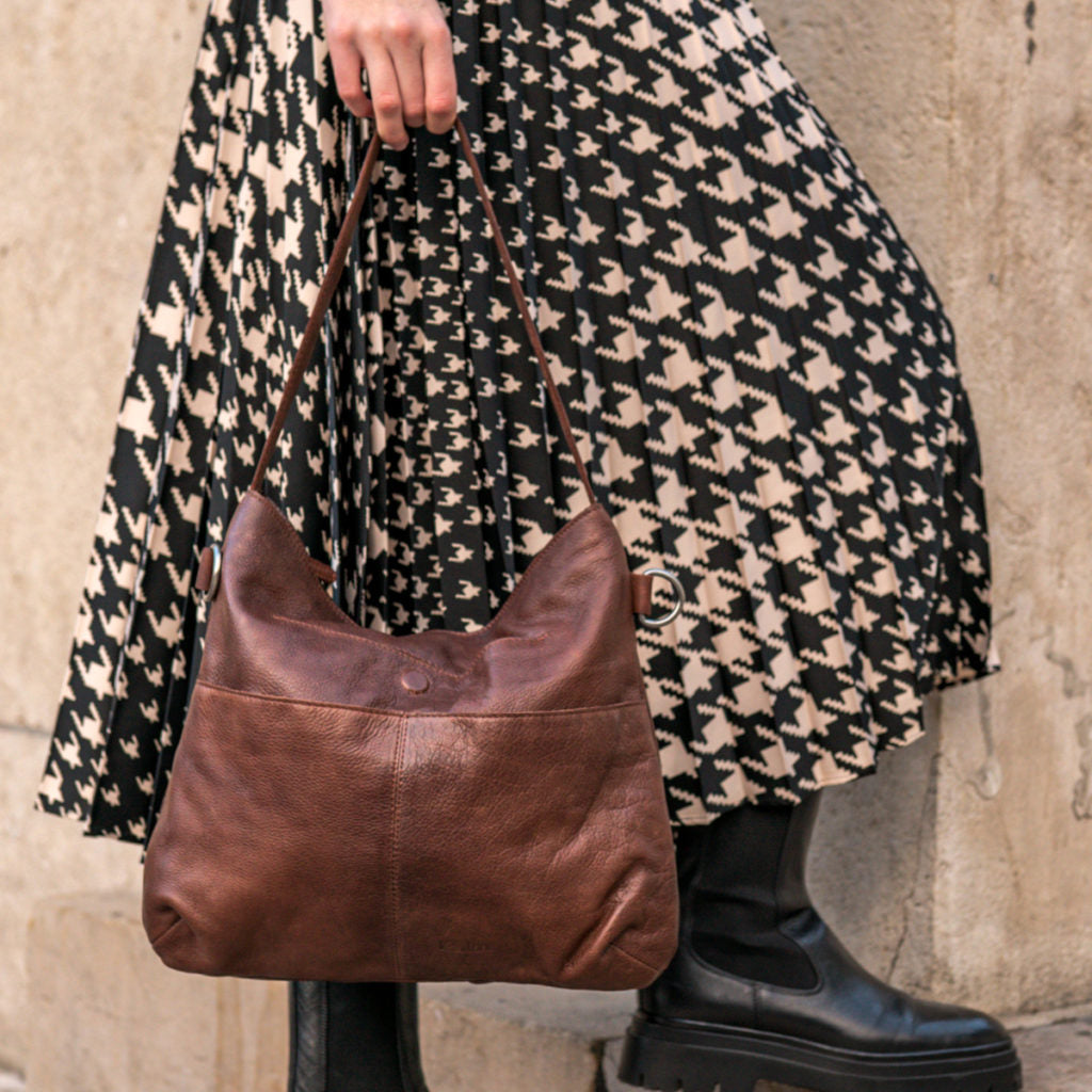 Sac Olivia Cuir Lisse - Léa Toni