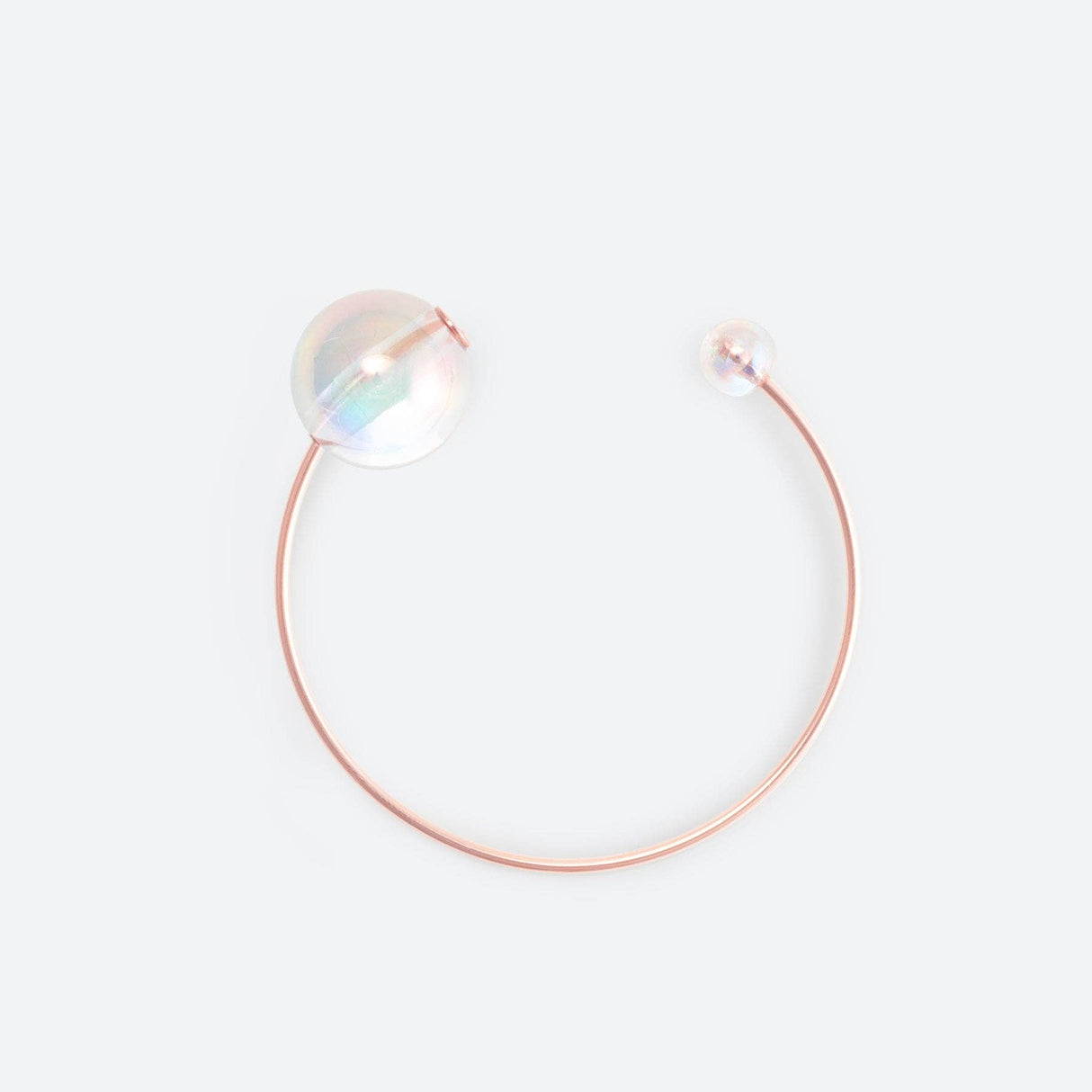 JONC 2 BULLES (PERLES MOYENNES) - La Môme Bijou