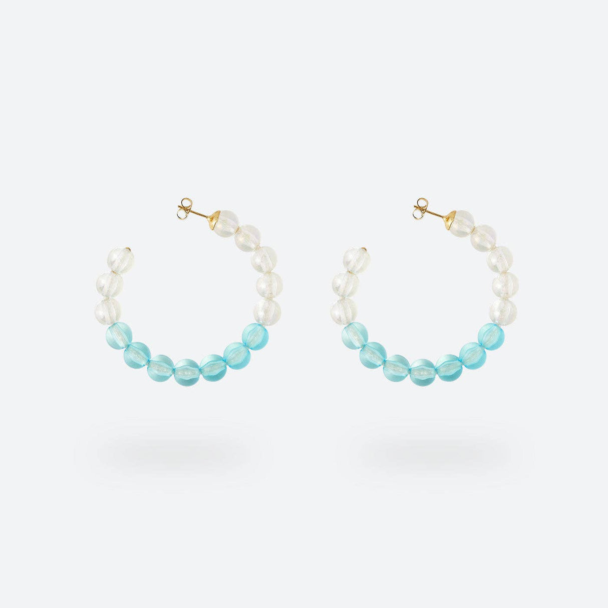 Mini Créoles Bubble Tea - La Môme Bijou