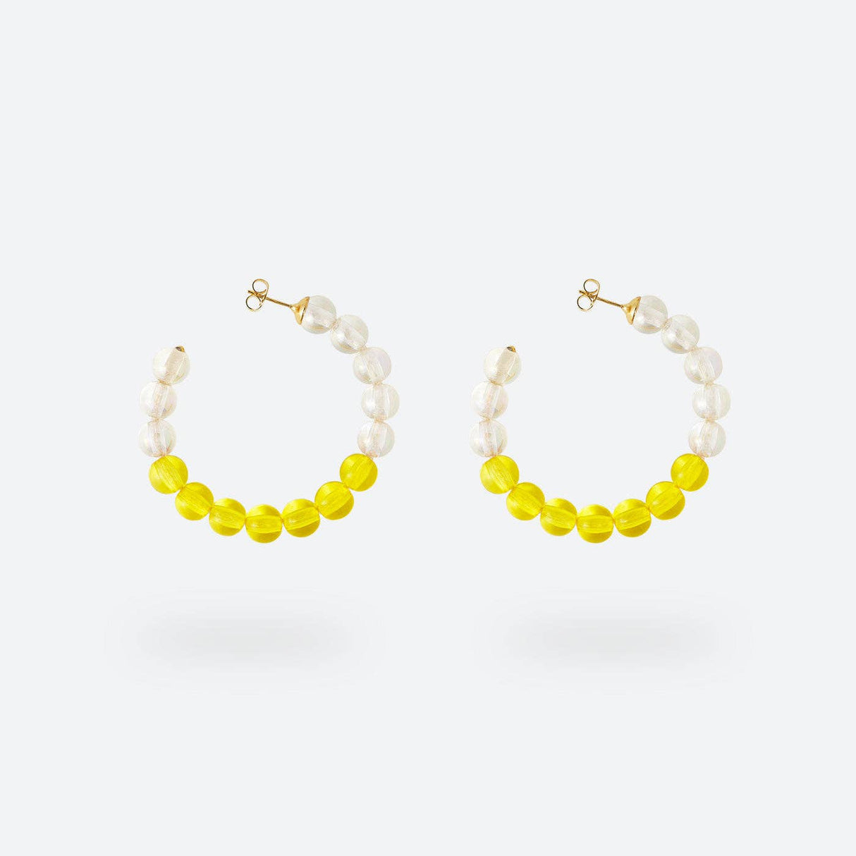 Mini Créoles Bubble Tea - La Môme Bijou