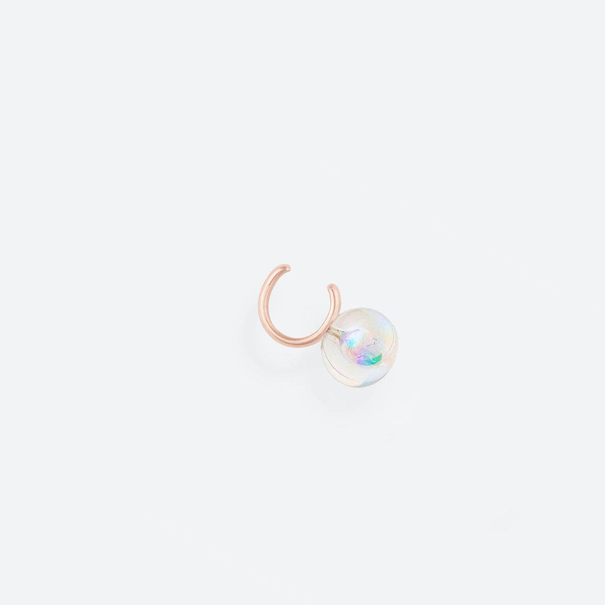 Bague d'oreille Ear Cuff avec une perle - La Môme Bijou