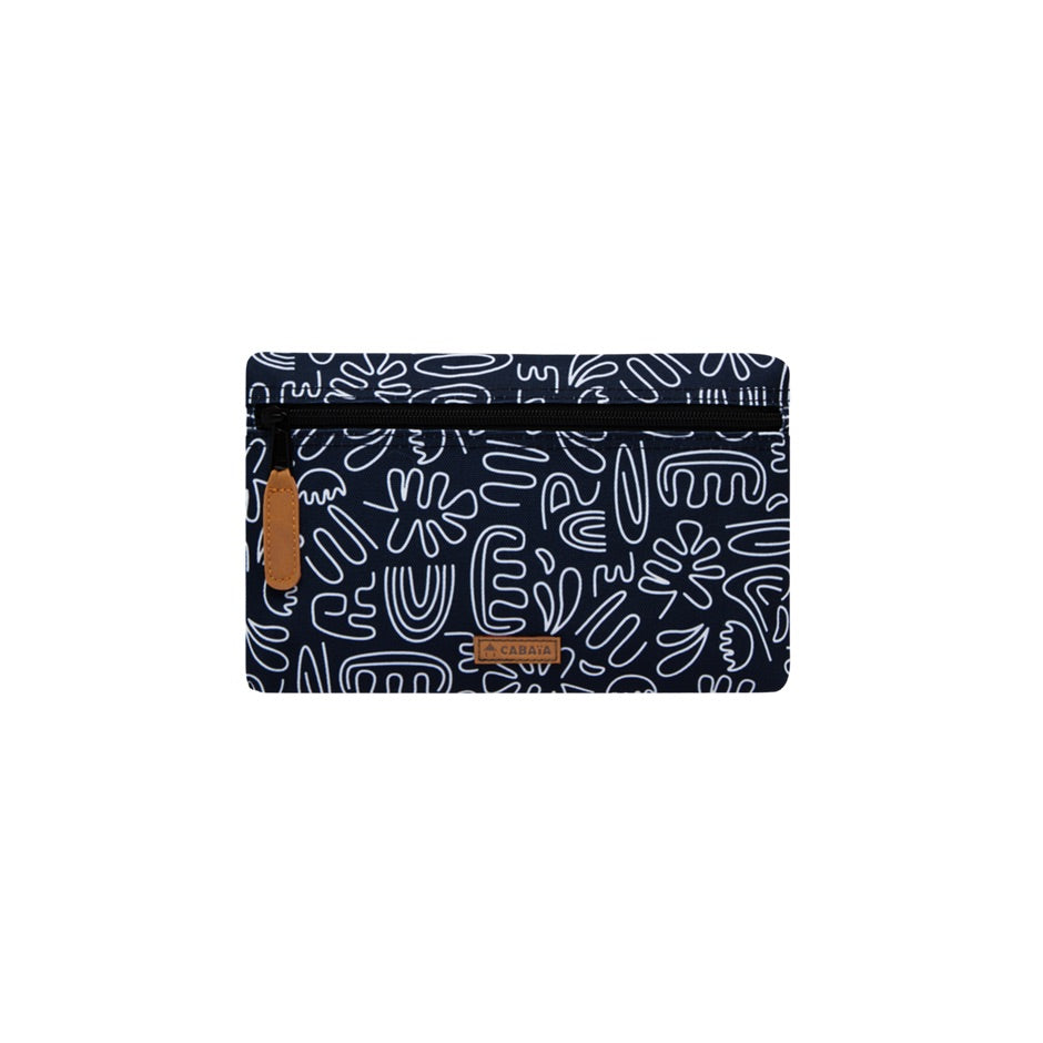 Pochette Large Coursives (Poche avant pour sac) - Cabaïa