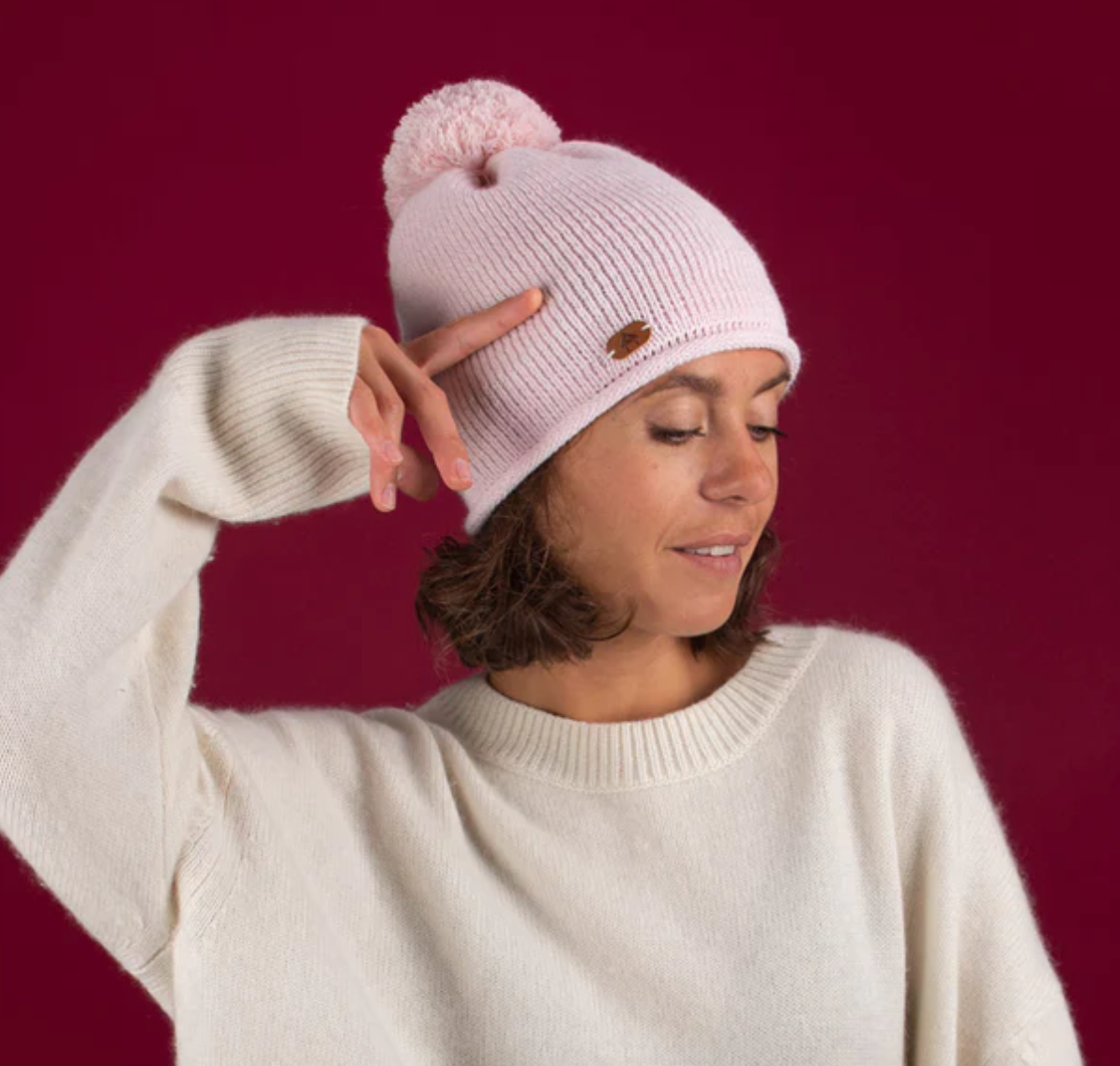 Bonnet Hydromel + 3 Pompons - Cabaïa