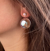 Boucles d'oreilles 2 perles - La Môme Bijou