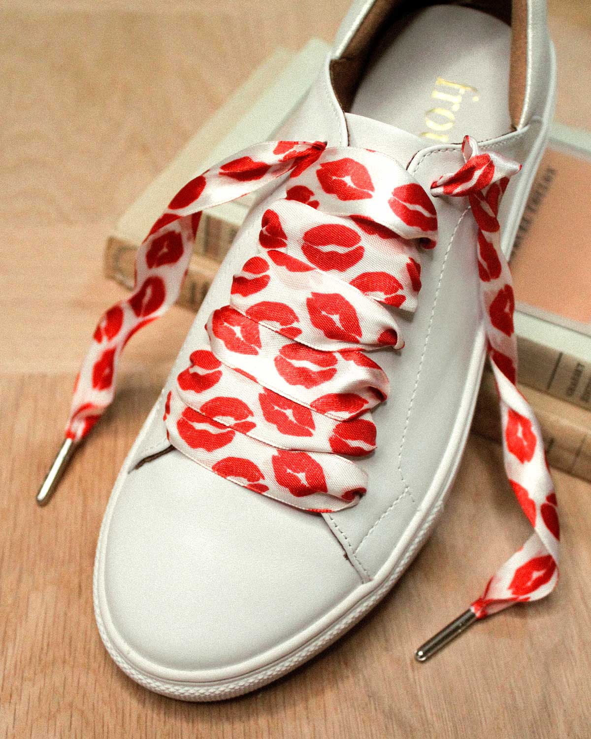 Lacets Satin à motifs 11 coloris au choix - Froufrouz