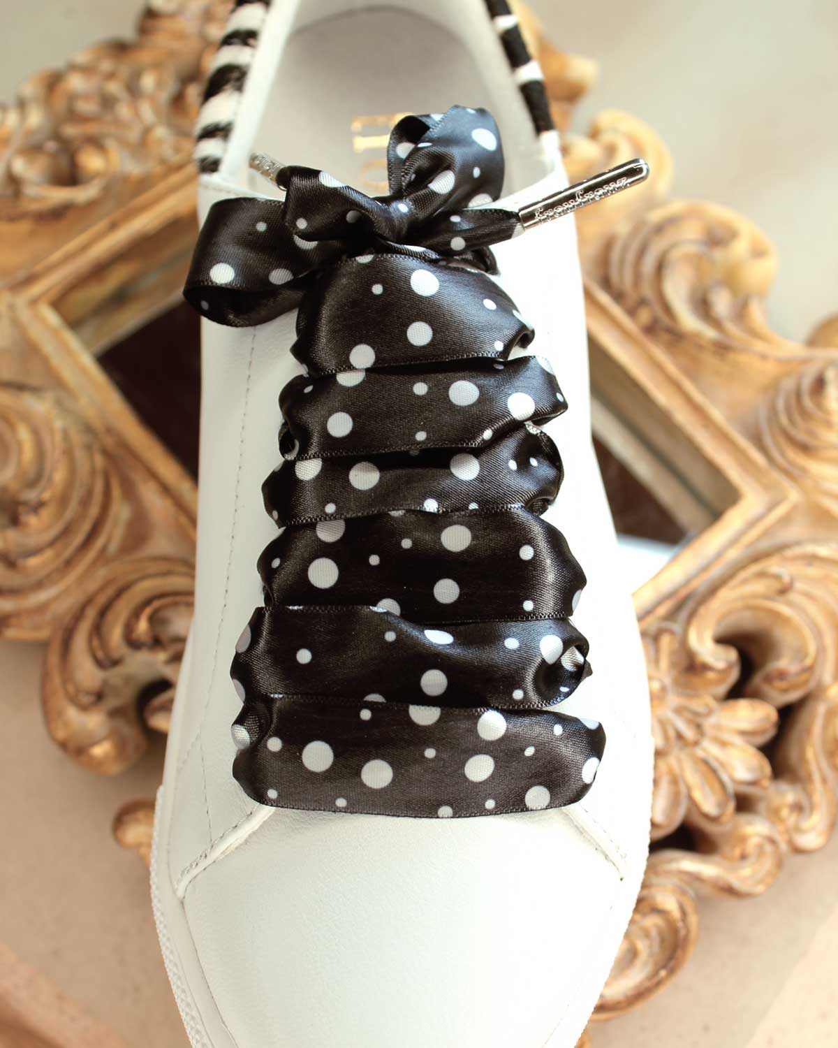 Lacets Satin à motifs 11 coloris au choix - Froufrouz