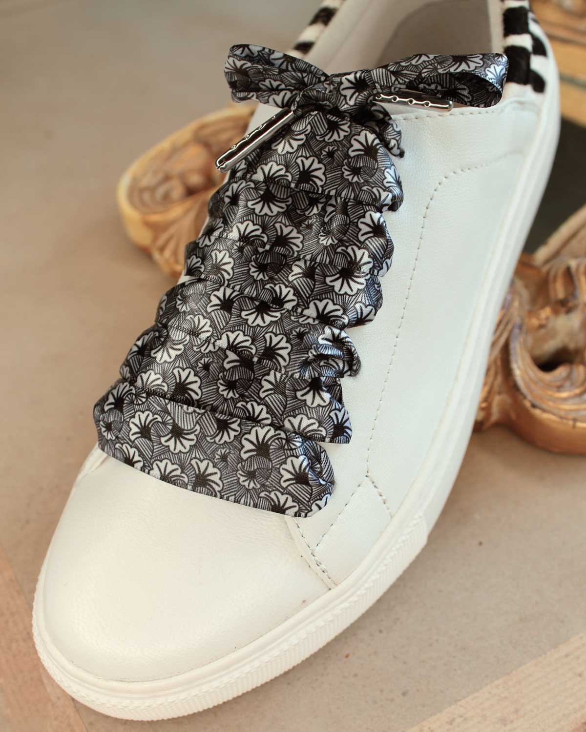 Lacets Satin à motifs 11 coloris au choix - Froufrouz