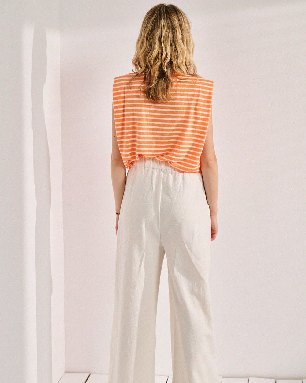 Pantalon Pakita Ecru ou Marine - Laure+Max