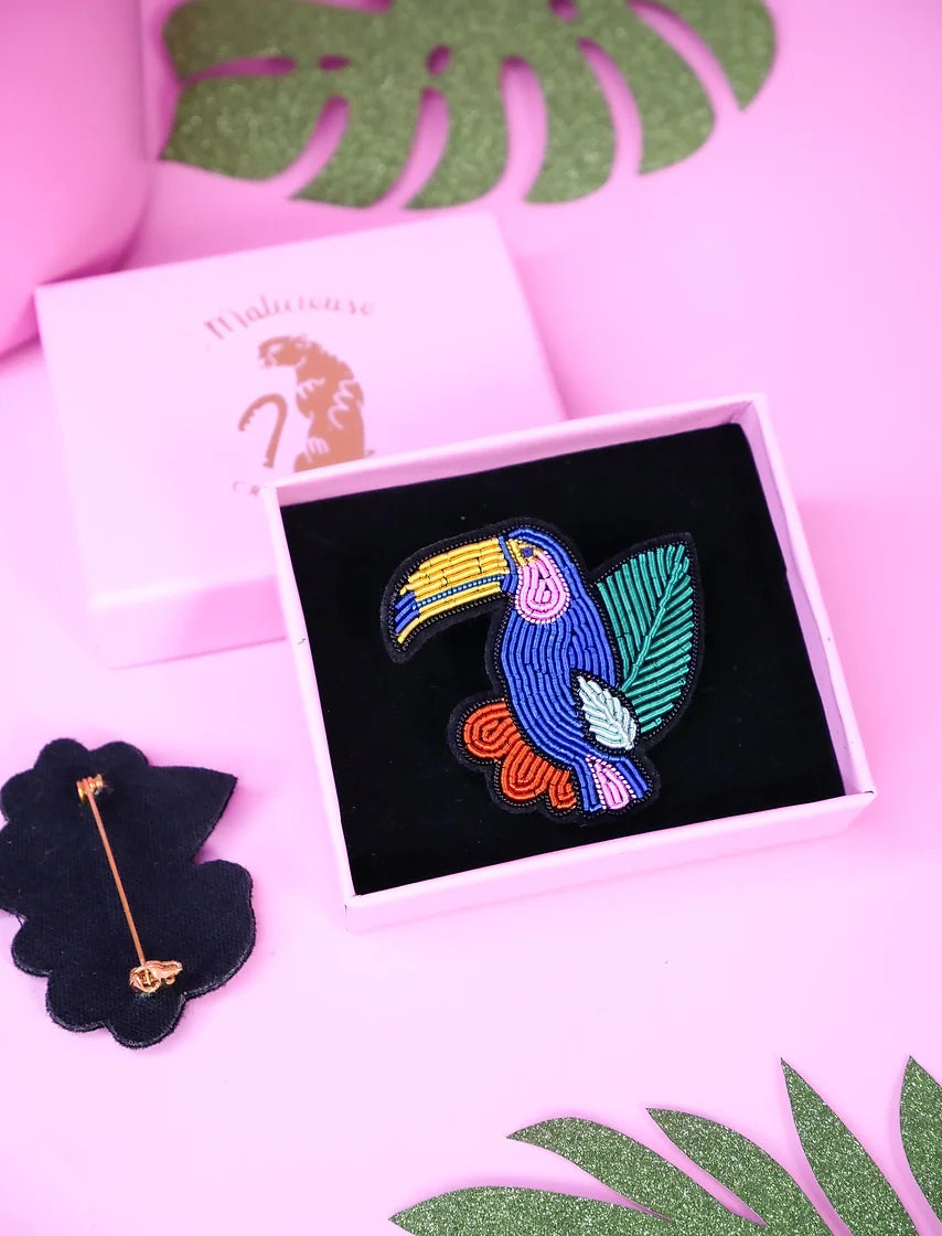 Broche Toucan - Les Malicieuses