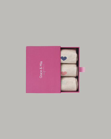 Coffret de chaussettes Netty - Grace & Mila