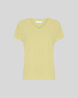 T-Shirt en modal Fenya Col V - MSCH Moss Copenhagen