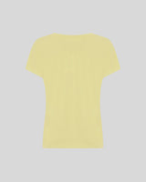 T-Shirt en modal Fenya Col V - MSCH Moss Copenhagen
