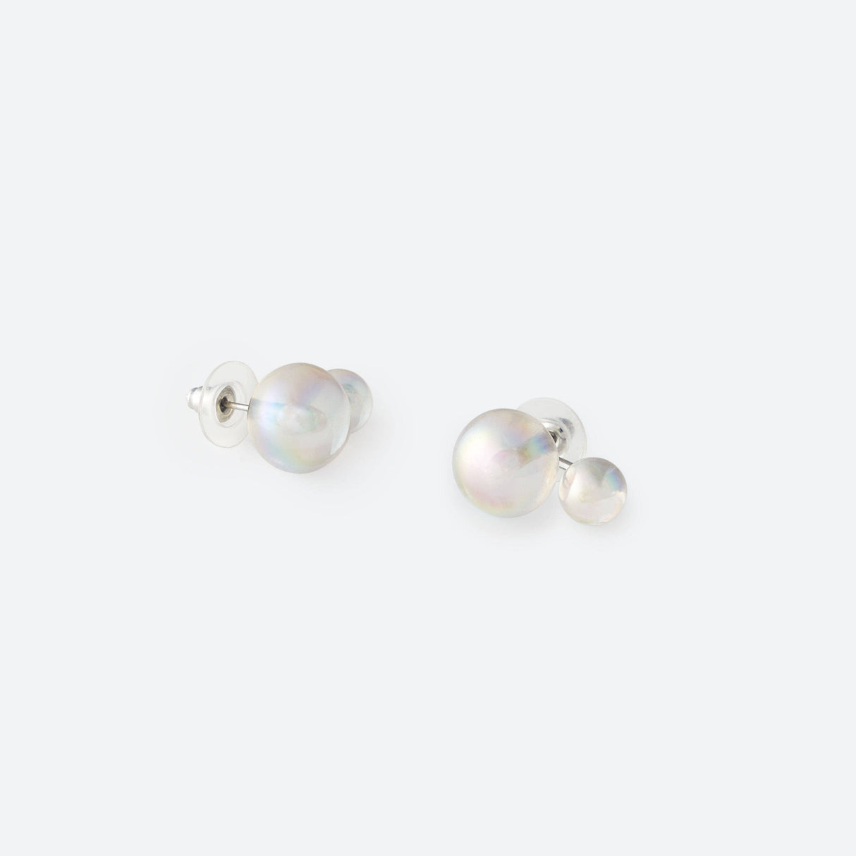 Boucles d'oreilles Duo de perles - La Môme Bijou